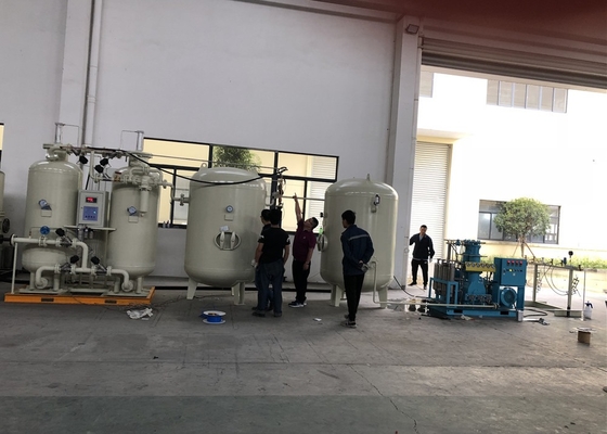 PSA 산소 질소 발생기 1500nm3/H 가변형 질소 발생 플랜트