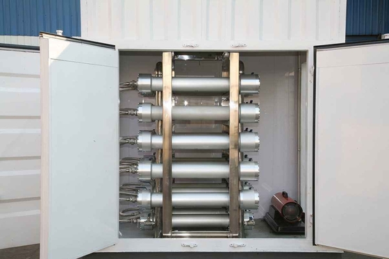 이동형 막 공기 분리 99.9, 5 Nm3 질소 발생기 막 기술